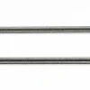 Ed7Apa 18" Double Towel Bar With Beaded Detail In Antique Pewter