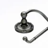 Ed4Ape Tissue Hook With Ribbon & Reed Detail In Antique Pewter