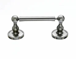Ed3Bsna Tissue Holder With Beaded Detail In Brushed Satin Nickel