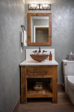 Eden Bath Brown Frosted Glass Vessel Sink Bowl