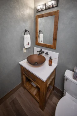 Eden Bath Brown Frosted Glass Vessel Sink Bowl