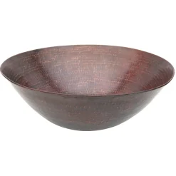 Eden Bath Copper Vessel Sink - Antique Dark Copper