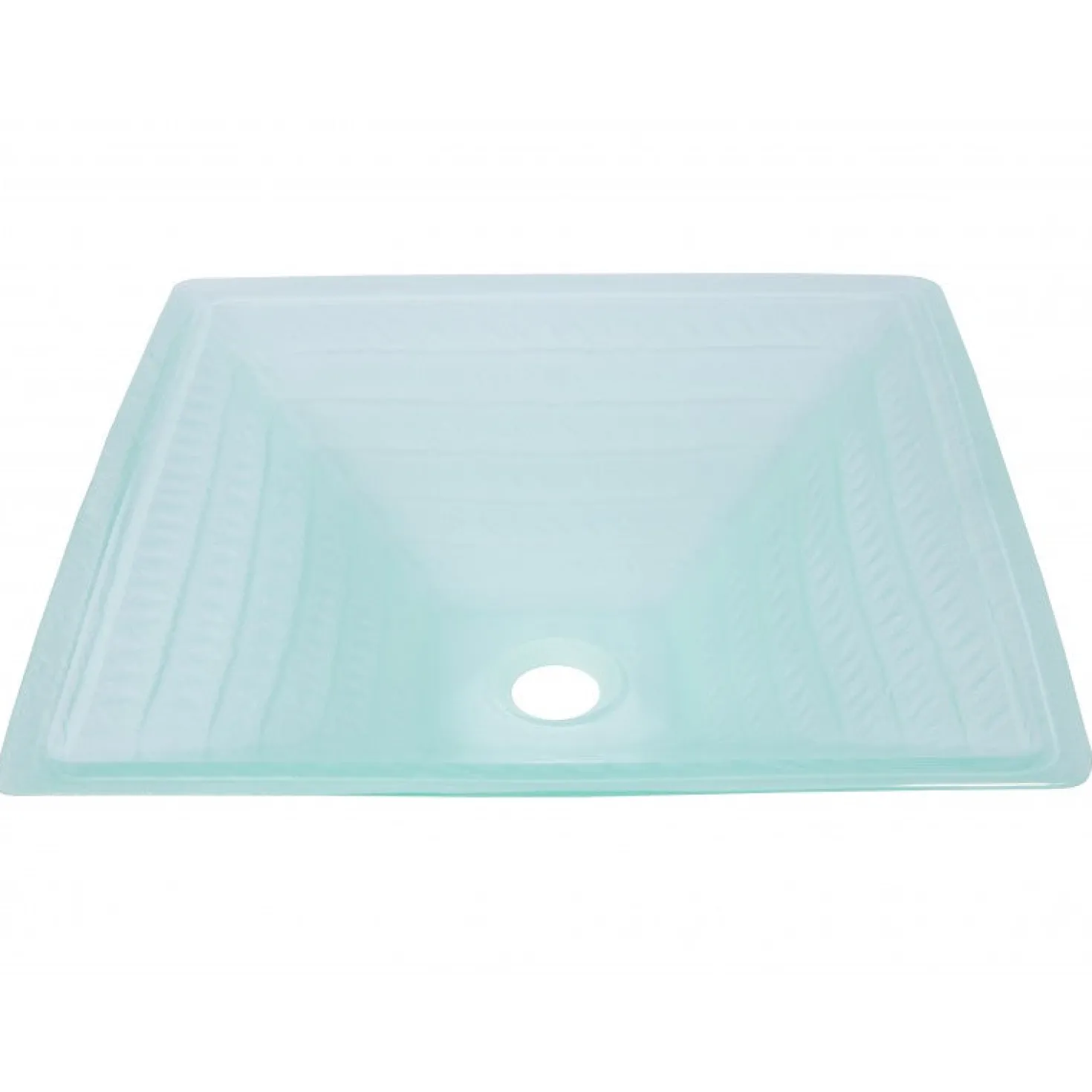 Eden Bath Crystal Glacier Vessel Sink
