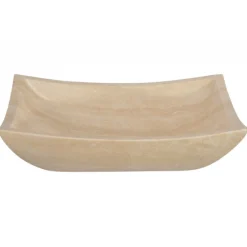 Eden Bath Deep Zen Sink - Beige Travertine
