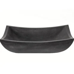 Eden Bath Deep Zen Sink - Honed Lava Stone