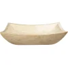 Eden Bath Deep Zen Sink - Honed White Travertine