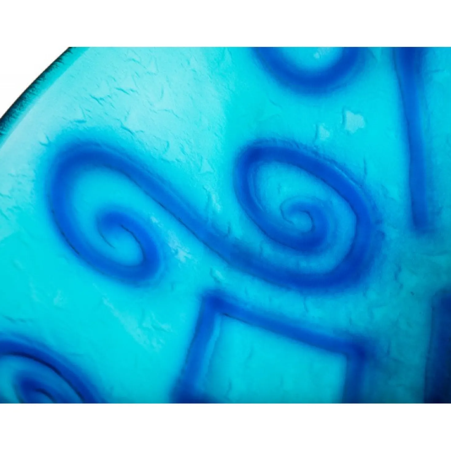 Eden Bath Green And Blue Swirls Glass Vessel Sink