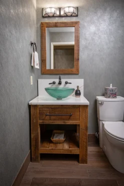 Eden Bath Green Drops Glass Vessel Sink
