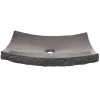 Eden Bath Large Black Granite Zen Sink