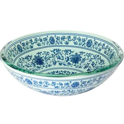 Eden Bath Ming Dynasty Glass Vessel Sink
