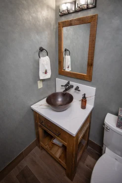 Eden Bath Petite Copper Vessel Sink - Antique Dark Copper