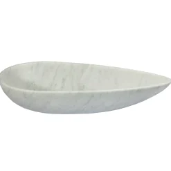Eden Bath Pod Shaped Vessel Sink - Carrara White Marble