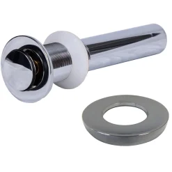 Eden Bath 1.5" Popup Drain and Mounting Ring in Chrome