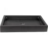 Eden Bath Rectangular Vessel Sink - Honed Lava Stone