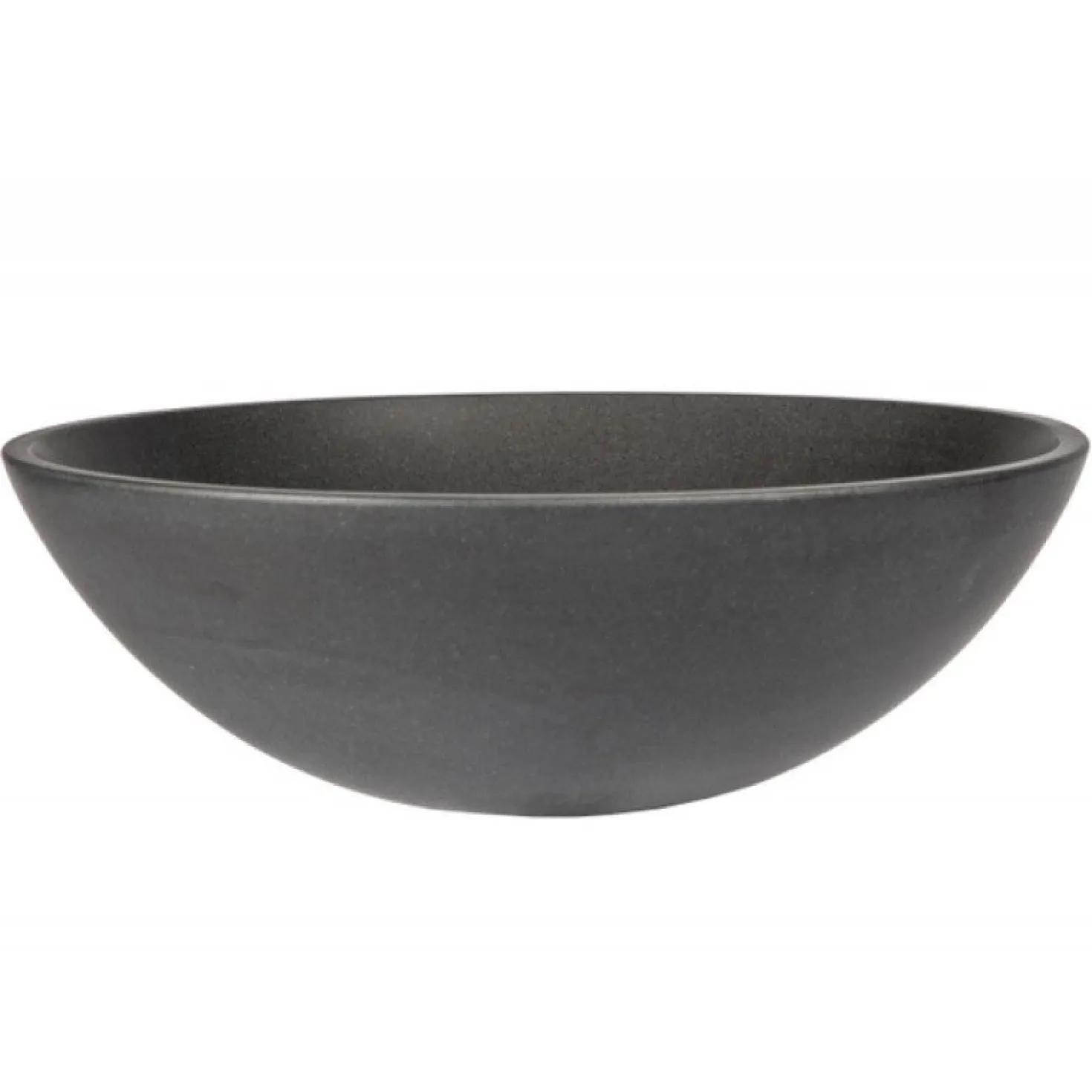 Eden Bath Round Lava Stone Vessel Sink