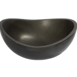 Eden Bath Small Lava Stone Canoe Vessel Sink