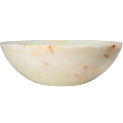 Eden Bath White Translucent Onyx Sink