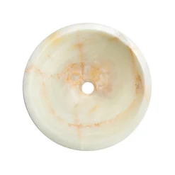 Eden Bath White Translucent Onyx Sink