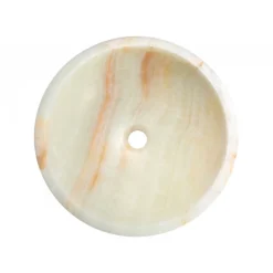 Eden Bath White Translucent Onyx Sink