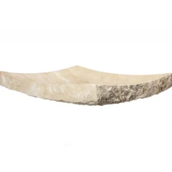 Eden Bath White Travertine Large Zen Sink