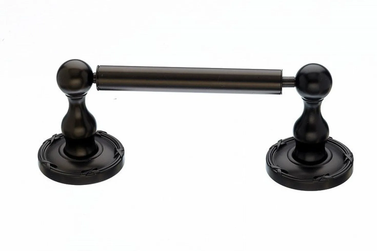 Ed3Orbe Tissue Holder With Ribbon & Reed Detail In Oil Rubbed Bronze