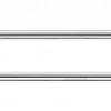 Ed7Pca 18" Double Towel Bar With Beaded Detail In Polished Chrome
