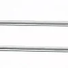 Ed7Pcb 18" Double Towel Bar With Hex Detail In Polished Chrome