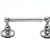 Ed3Pce Tissue Holder With Ribbon & Reed Detail In Polished Chrome