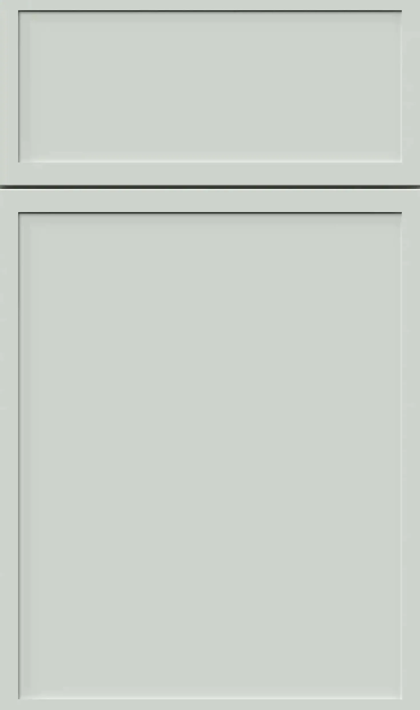 Fabuwood Large Sample Door in Mint Green