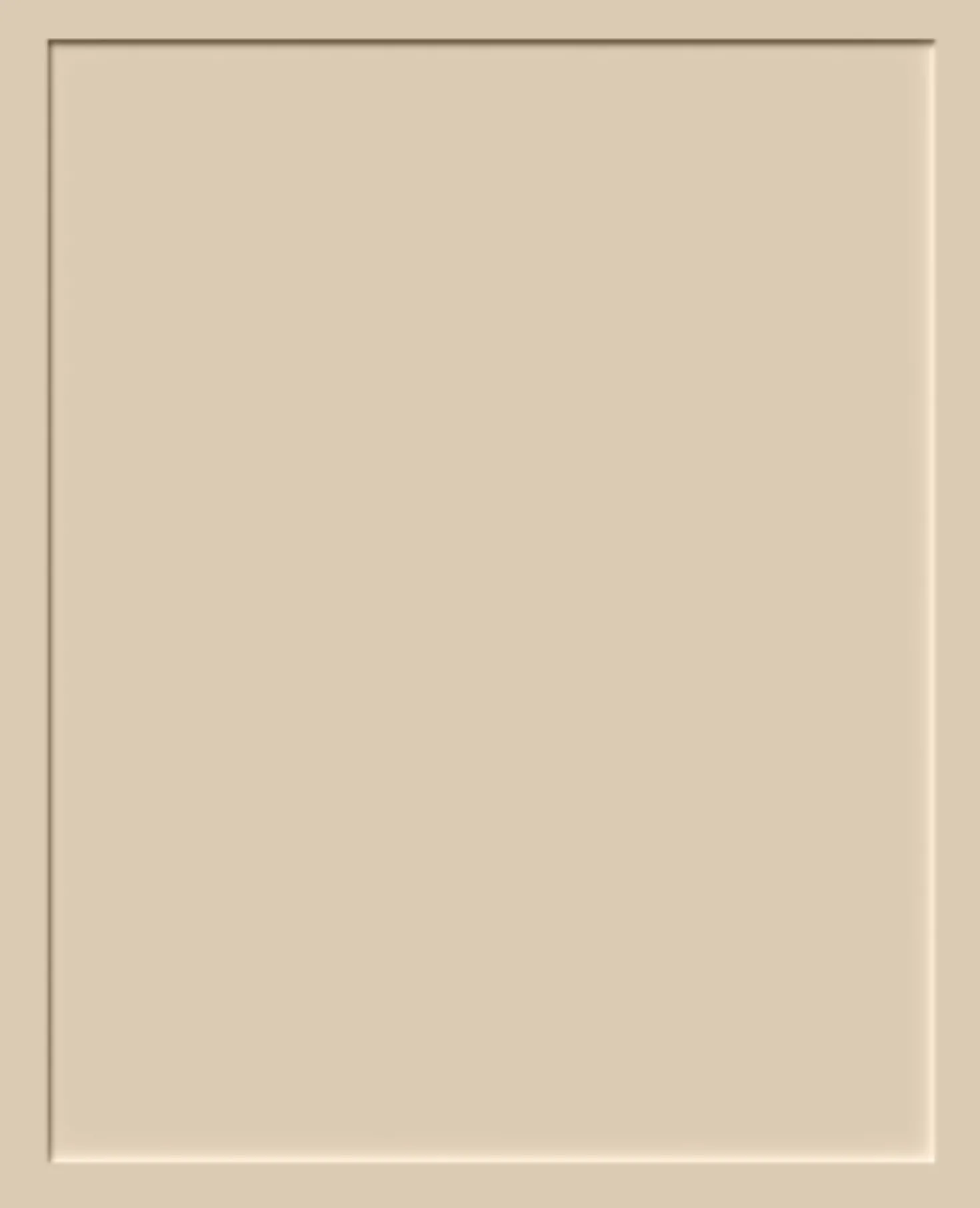 Fabuwood Small Sample Door in Macadamia Beige