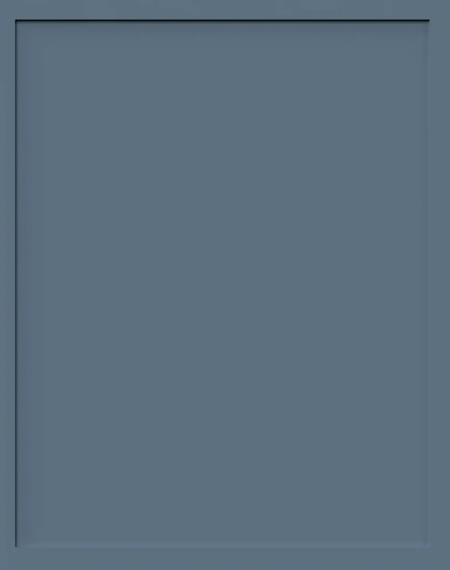 Fabuwood Small Sample Door in Denim Blue