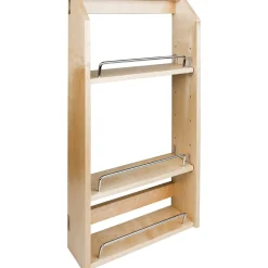 Hardware Resources Adjustable Spice Rack for 21" Wall Cabinet