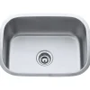 Hardware Resources 18 Gauge Rectangular Stainless Steel Undermount Utility Sink