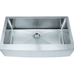 Hardware Resources 16 Gauge Stainless Steel Farmhouse Sink