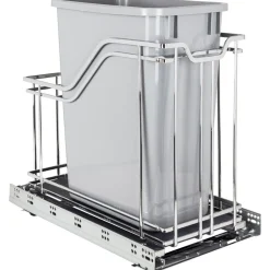 Hardware Resources Metal Single Trashcan