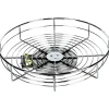 Hardware Resources 18" Polished Chrome Single Shelf Lazy Susan