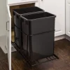 Hardware Resources 35-Quart Double Pullout Waste Container System