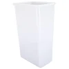 Hardware Resources 50-Quart Plastic Waste Container in White