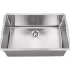 Hardware Resources Stainless Steel Undermount 16 Gauge Fabricated Kitchen Sink