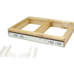 Hardware Resources Top Mount Soft-Close Double Trash Can Unit