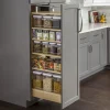 Hardware Resources Wood Pantry Cabinet Pullout