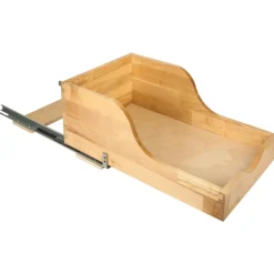 High Back Base Cabinet Rollout with Pre-attached Soft-Close Slides