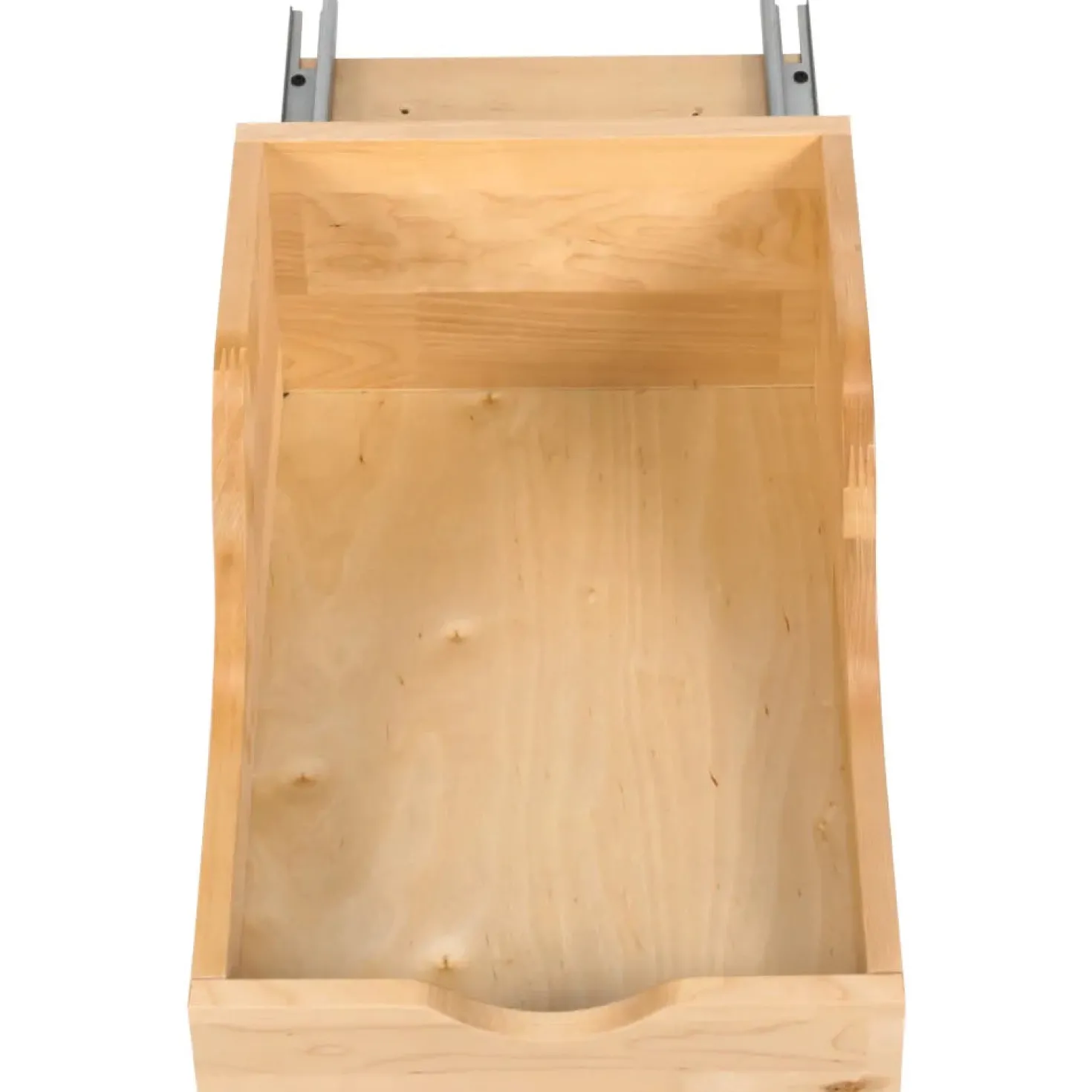 High Back Base Cabinet Rollout with Pre-attached Soft-Close Slides