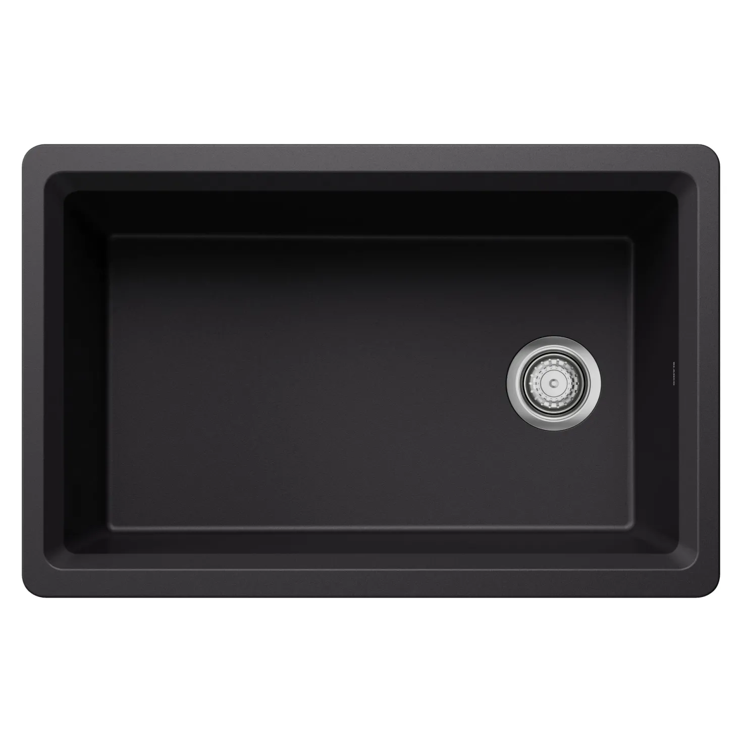 Inteos SILGRANIT 30" Single Bowl Reversible Undermount Workstation Kitchen Sink