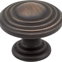 Jeffrey Alexander Bremen 2 Stacked Cabinet Knob