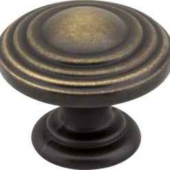 Jeffrey Alexander Bremen 2 Stacked Cabinet Knob
