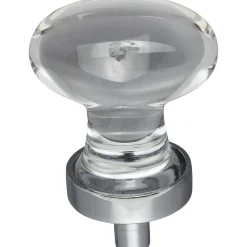 Jeffrey Alexander Harlow Football Glass Knob