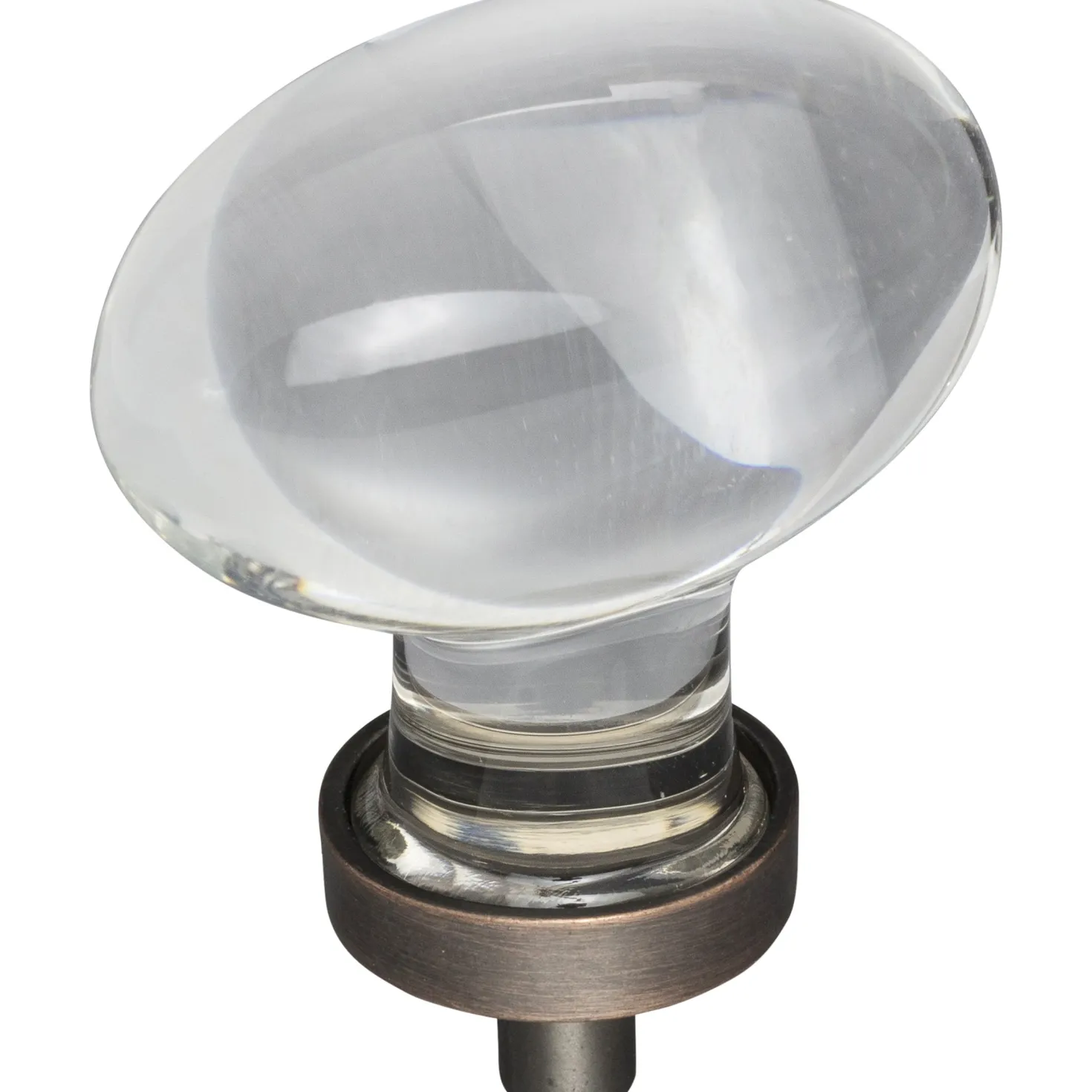 Jeffrey Alexander Harlow Football Glass Knob