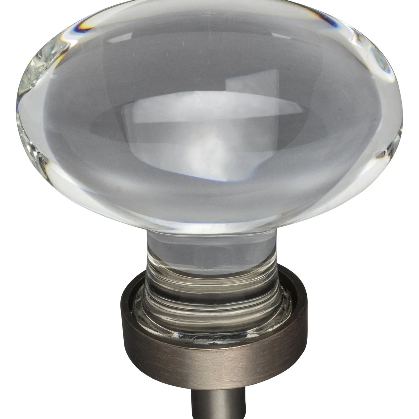 Jeffrey Alexander Harlow Football Glass Knob