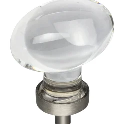 Jeffrey Alexander Harlow Football Glass Knob